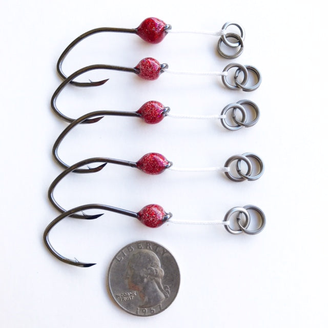Bloodlust Assist Hooks - 5/0 'Deep V' Jigging Series